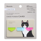 Karteczki indeksujące Kanmido Coco Fusen | Zwierzęta