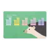 Karteczki indeksujące Kanmido Coco Fusen | Zwierzęta