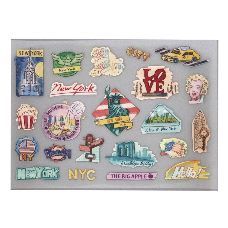 Naklejki transferowe na tkaniny M | Nowy Jork