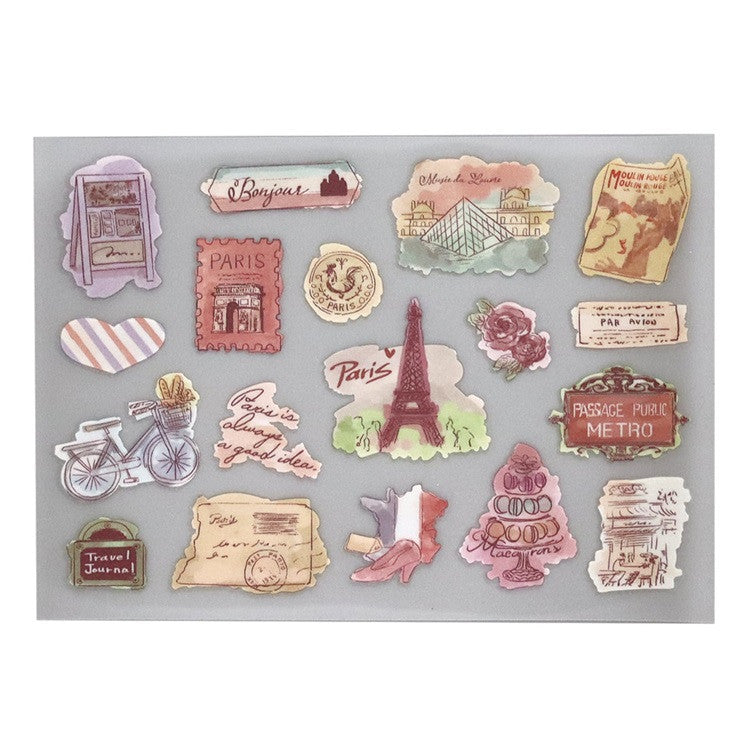 Naklejki transferowe na tkaniny M | Paryż