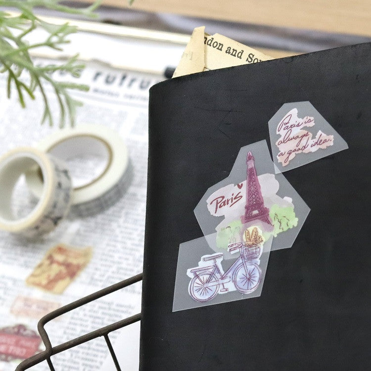 Naklejki transferowe na tkaniny M | Paryż
