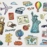 Naklejki transferowe na tkaniny M | Podróż