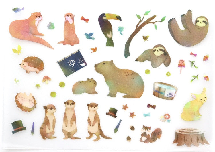 Naklejki transferowe na tkaniny M | Zwierzęta egzotyczne