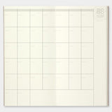 Wkład do Traveler's Notebook 017 | Kalendarz wieczny miesięczny