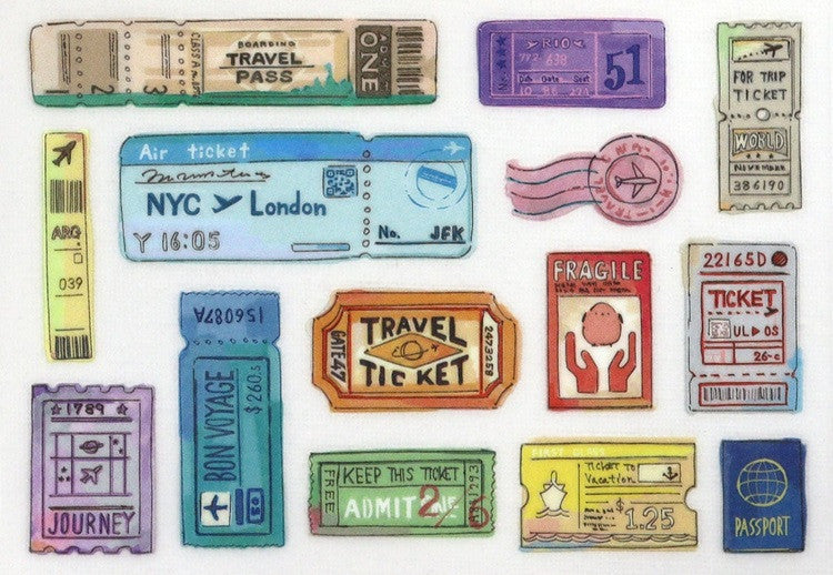 Naklejki transferowe na tkaniny M | Bilety