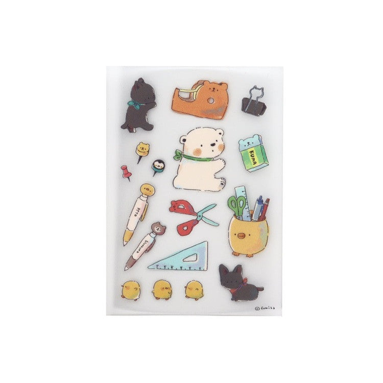 Naklejki transferowe na tkaniny S | Miś Student