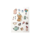 Naklejki transferowe na tkaniny S | Przyjęcie u Corgiego