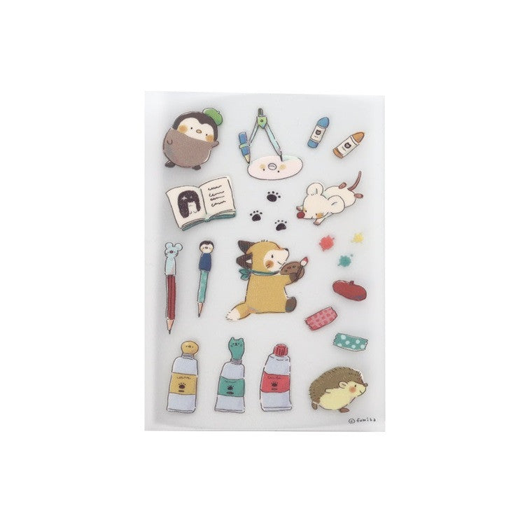 Naklejki transferowe na tkaniny S | Lis artysta