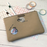 Naklejki transferowe na tkaniny S | Pióra i atramenty