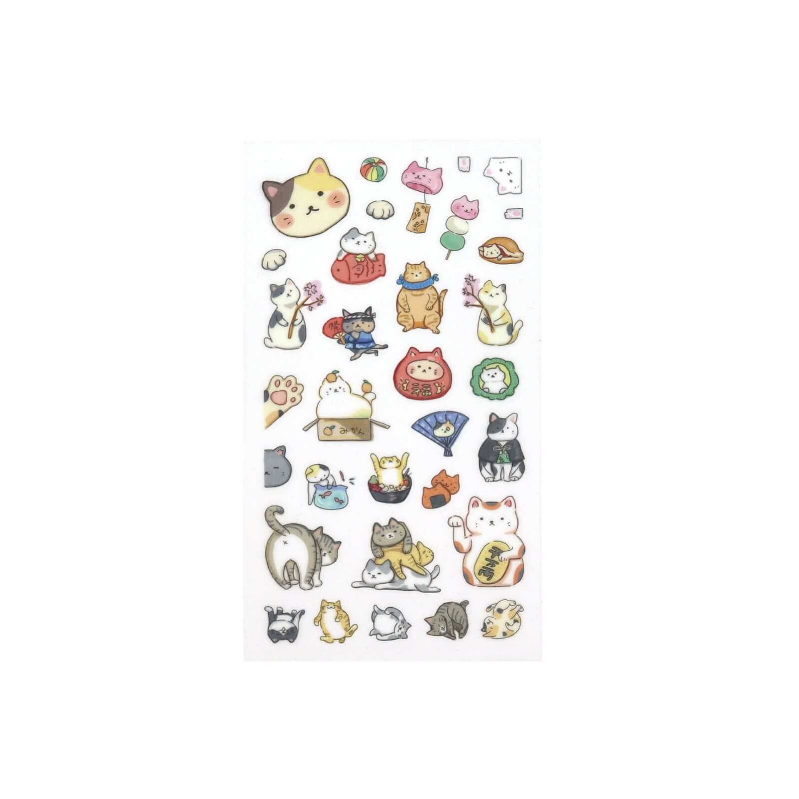 Naklejki transferowe | Japońskie koty