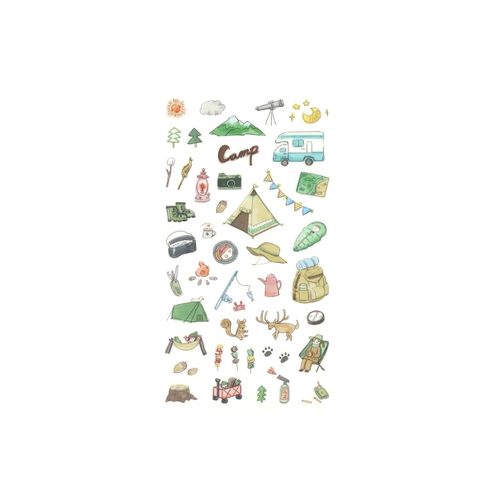 Naklejki transferowe | Kamping