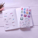 Naklejki transferowe | Miesiące