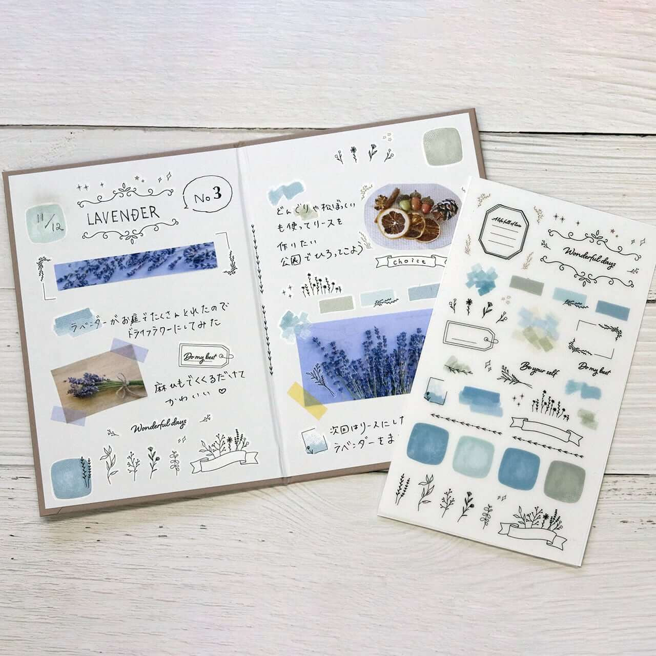 Naklejki transferowe | Dekoracje błękitne