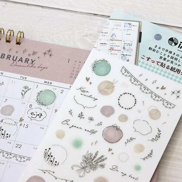 Naklejki transferowe | Dekoracje pastelowe