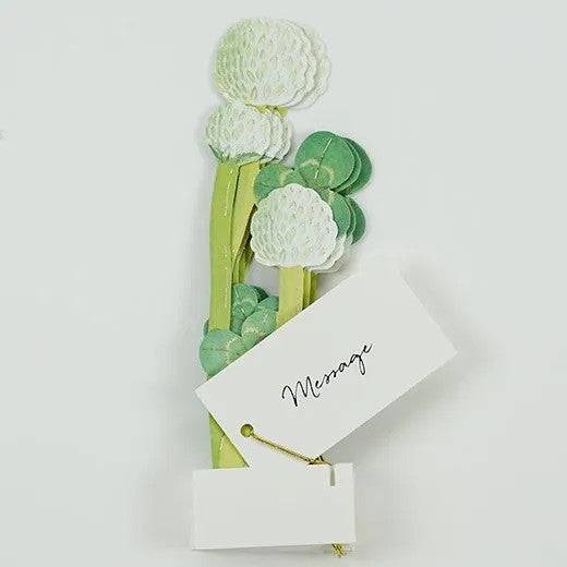 Kartka okolicznościowa 3D Blooming mini | Koniczyna