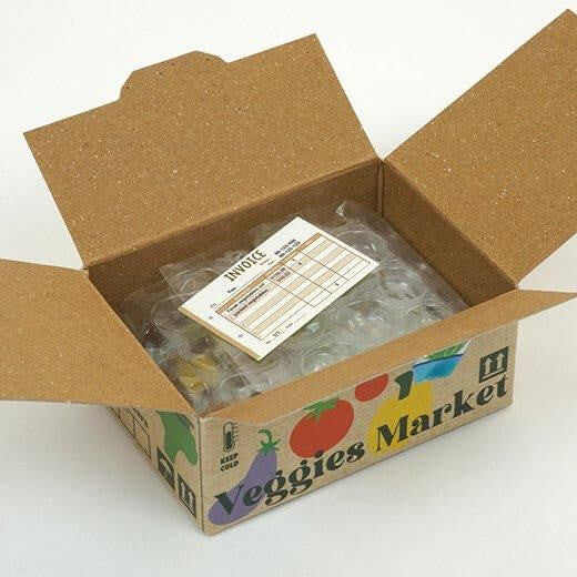 Naklejki w pudełku Hako | Warzywa
