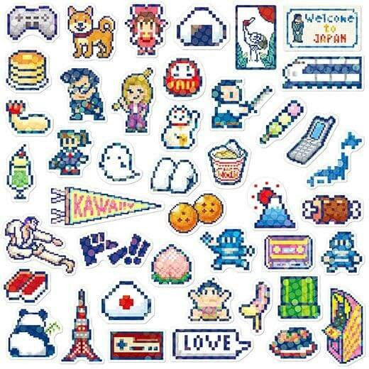 Naklejki w pudełku Hako | Japonia