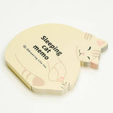 Karteczki memo | Śpiący kot