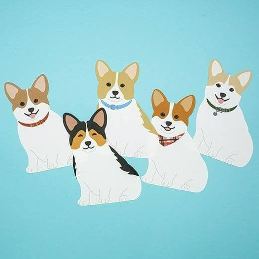 Karteczki memo | Corgi