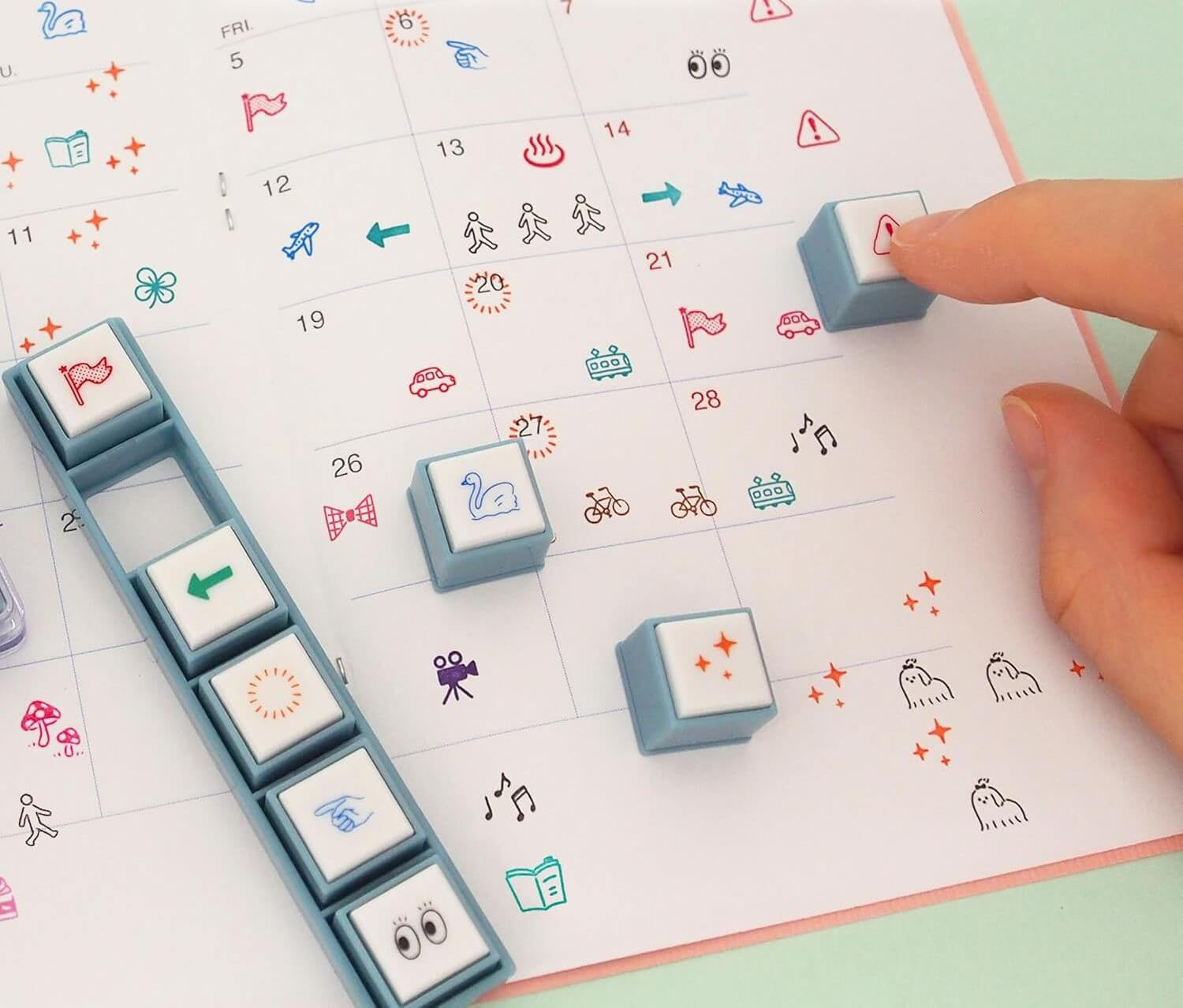 Zestaw pieczątek Pochitto Pick | Hobby