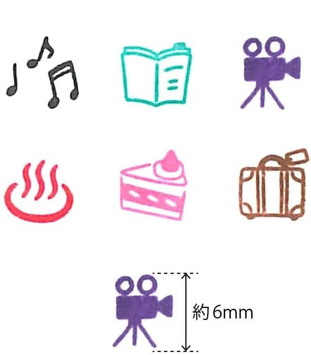 Zestaw pieczątek Pochitto Pick | Hobby