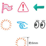 Zestaw pieczątek Pochitto Pick | Znaki