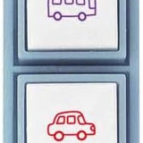 Zestaw pieczątek Pochitto Pick | Pojazdy