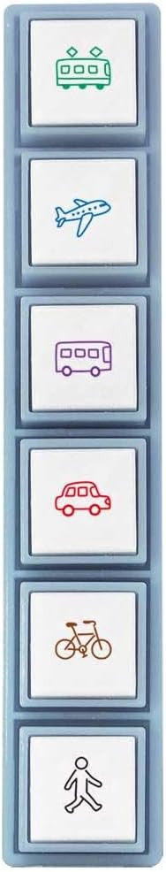 Zestaw pieczątek Pochitto Pick | Pojazdy