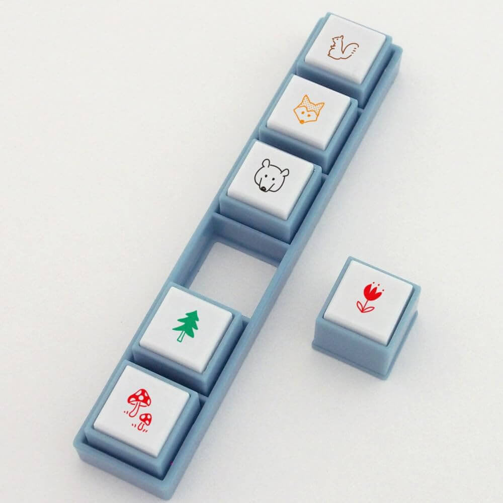 Zestaw pieczątek Pochitto Pick | Las