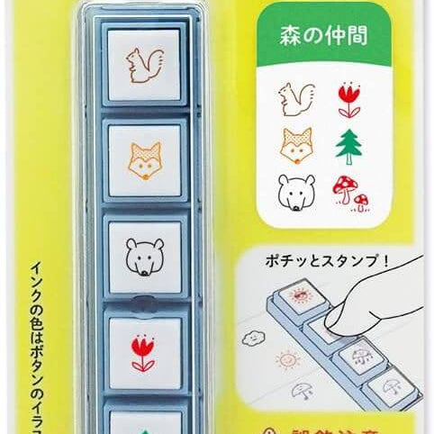 Zestaw pieczątek Pochitto Pick | Las