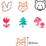 Zestaw pieczątek Pochitto Pick | Las