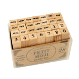 Zestaw pieczątek | Kalendarz