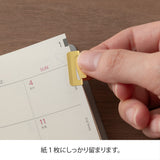Zakładki Midori Index Clips M | Złote