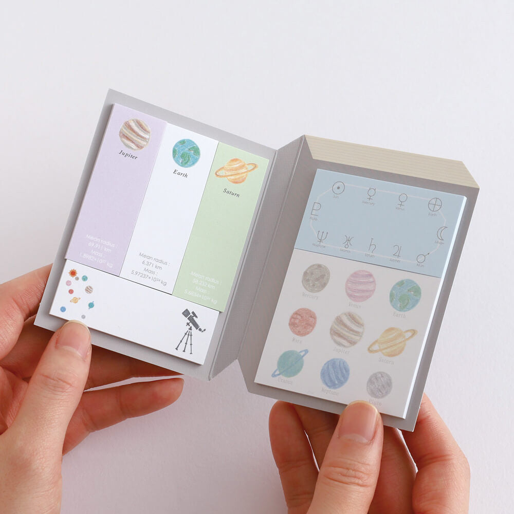 Karteczki indeksujące Study Holic | Planetologia