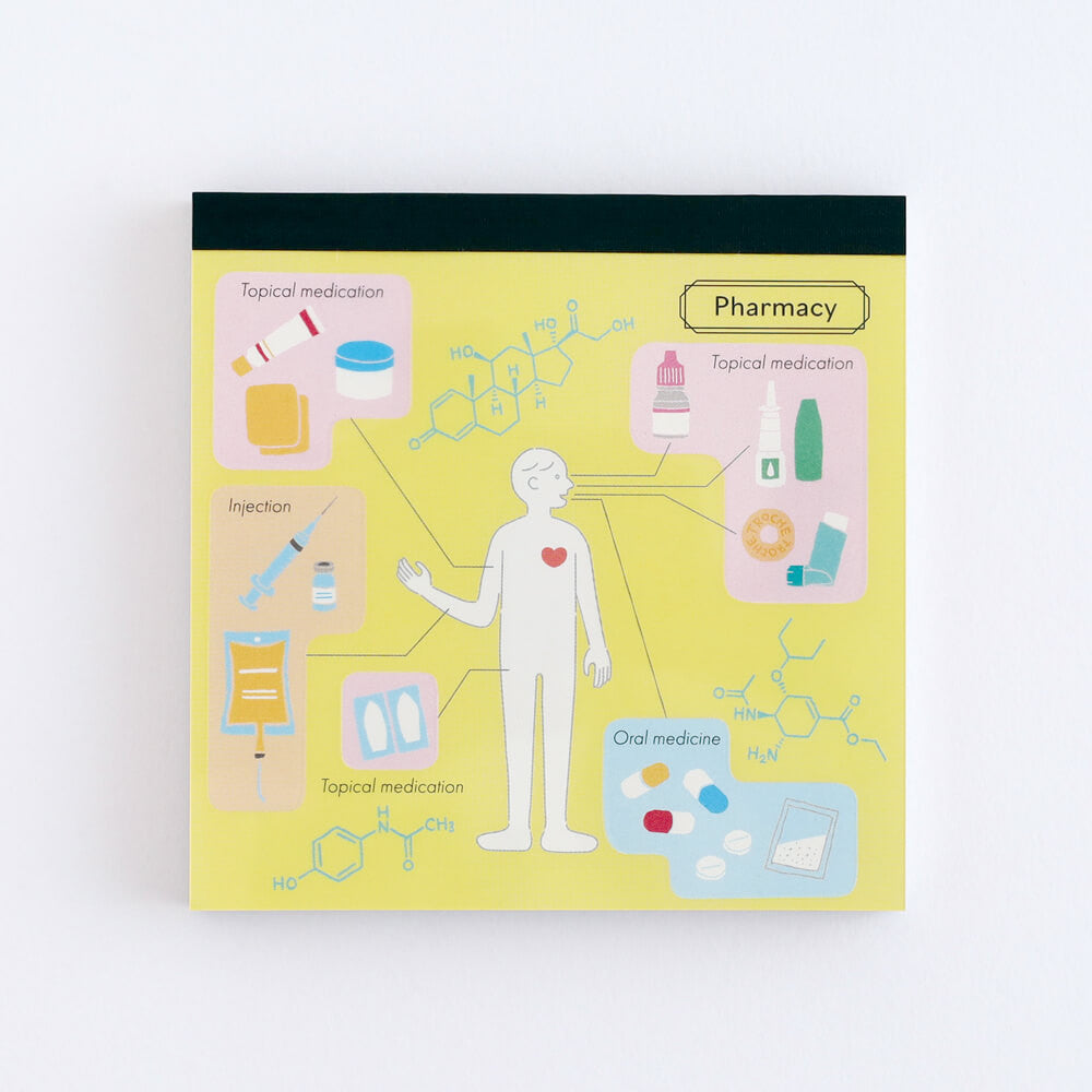 Notes Memo Pad Study Holic | Farmacja