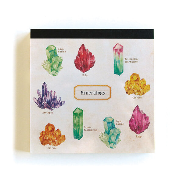 Notes Memo Pad Study Holic | Mineralogia