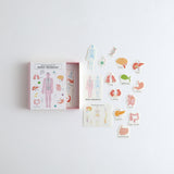 Zestaw naklejek Study Holic | Fizjologia człowieka