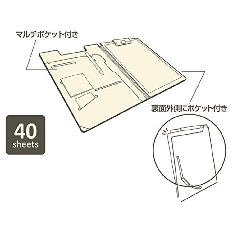 Podkładka z klipsem Lihit Lab Smart Fit