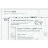 Kalendarz dzienny 2026 Hobonichi Techo Original Book A6 | Edycja angielska