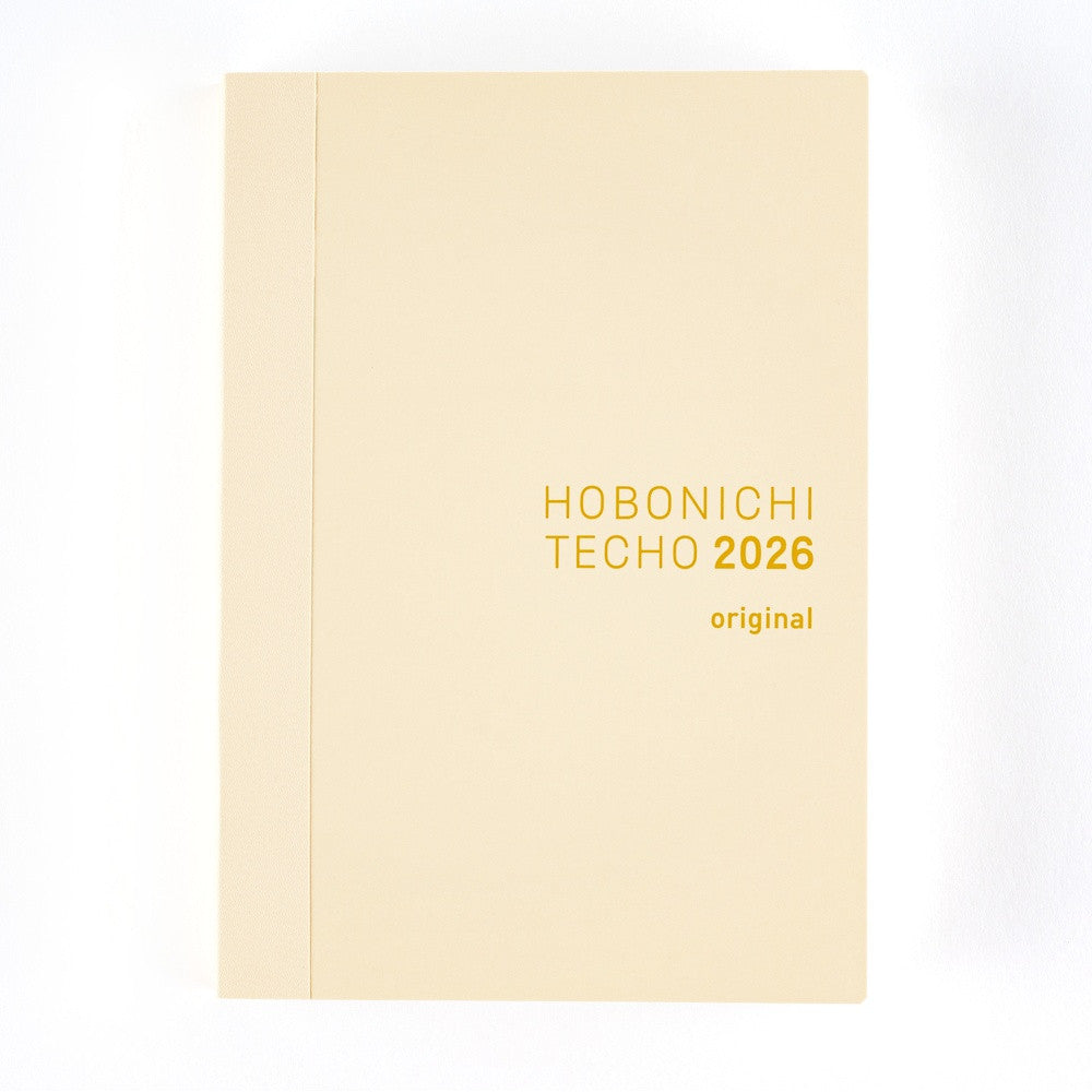 Kalendarz dzienny 2026 Hobonichi Techo Original Book A6 | Edycja angielska