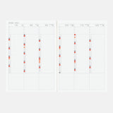 Kalendarz dzienny 2026 Hobonichi Techo Cousin A5 | Edycja japońska