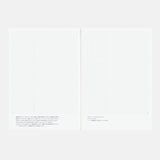 Kalendarz miesięczny 2026 Hobonichi Techo Day-Free A5 | Edycja japońska