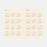 Pamiętnik 5-letni Hobonichi Techo 2026-2030 A5 | Edycja japońska