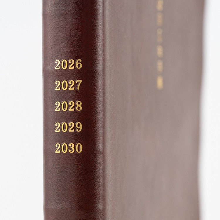 Pamiętnik 5-letni Hobonichi Techo 2026-2030 A5 | Edycja japońska