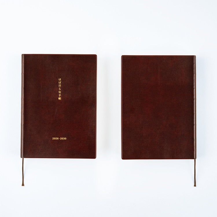 Pamiętnik 5-letni Hobonichi Techo 2026-2030 A5 | Edycja japońska