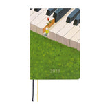 Kalendarz dzienny 2026 Hobonichi Hon A6 | Hiroko Kubota: Waiting on the Chord | Edycja angielska