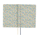 Kalendarz dzienny 2026 Hobonichi Hon A6 | Liberty Fabrics: Sasha Kiora | Edycja angielska