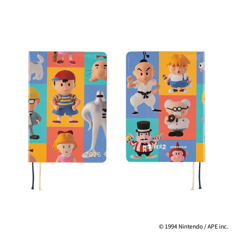 Kalendarz dzienny 2026 Hobonichi Hon A6 | MOTHER: Clay Figurines | Edycja angielska