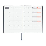 Kalendarz dzienny 2026 Hobonichi Hon A5 Slash Navy | Edycja angielska