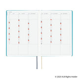 Kalendarz dzienny 2026 Hobonichi Hon A5 | Virginia Lee Burton: The Little House | Edycja angielska